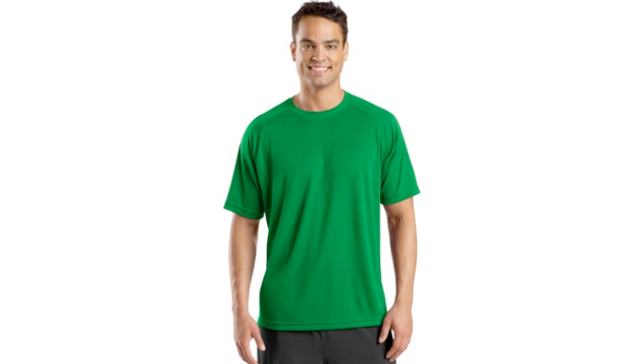 Mens Short Sleeve Kelly Green